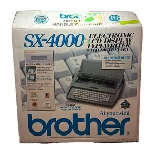 Open Box Brother SX-4000  Electronic Display Typewriter